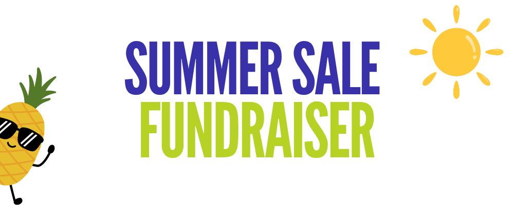 Summer sale fundraiser